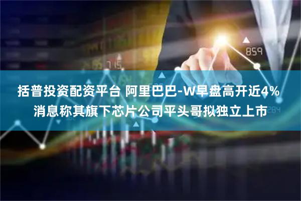 括普投资配资平台 阿里巴巴-W早盘高开近4% 消息称其旗下芯片公司平头哥拟独立上市